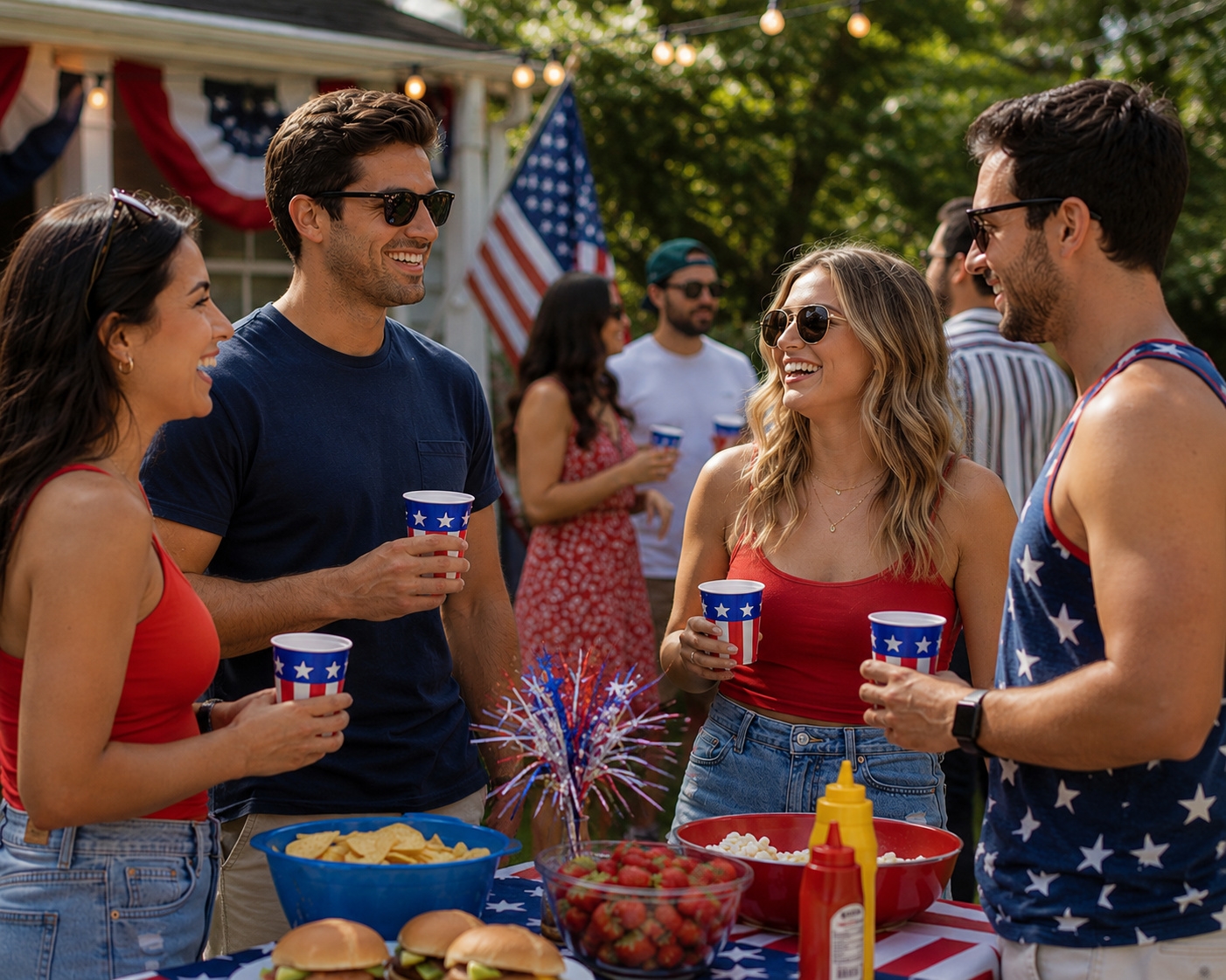 America's 250th Birthday 20 oz Reusable Aluminum Party Cups