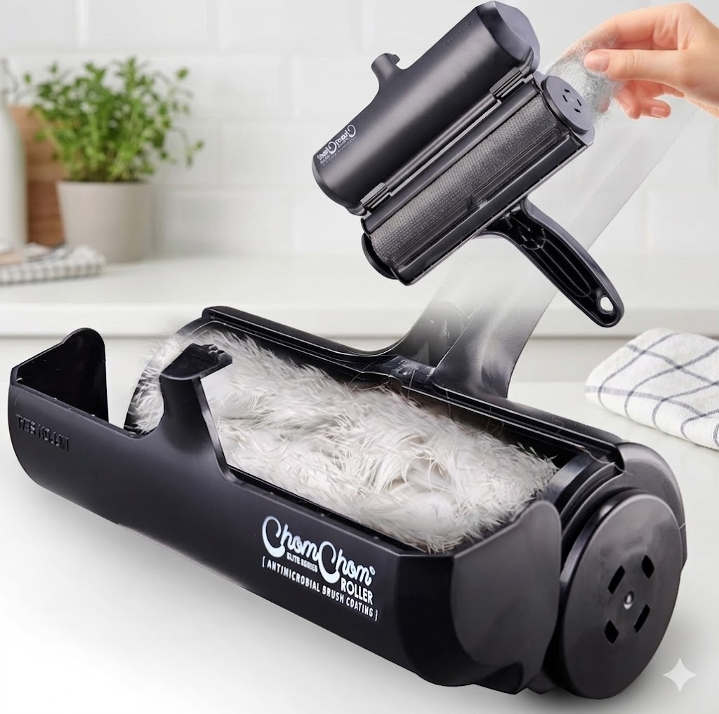 ChomChom Roller Pet Hair Remover (Black)