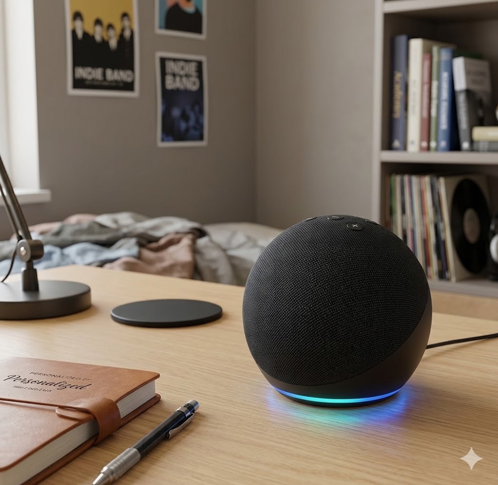 Echo Dot (5th Gen, 2022 release) Smart Speaker with Alexa | Charcoal