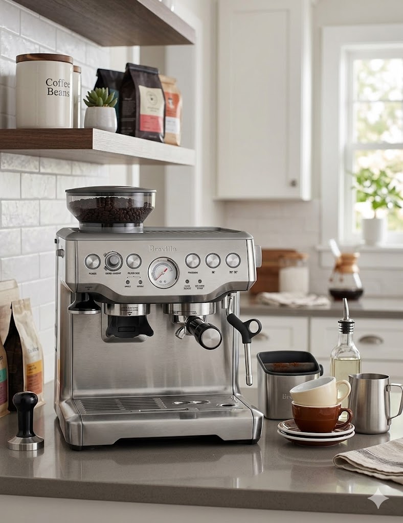 Breville BES870XL Barista Express Espresso Machine