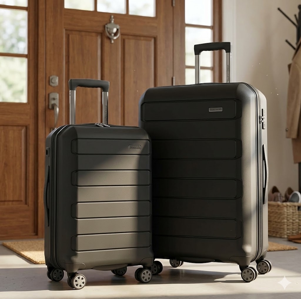 Traveler's Choice Pagosa Hardshell Expandable Luggage 2-Piece Set