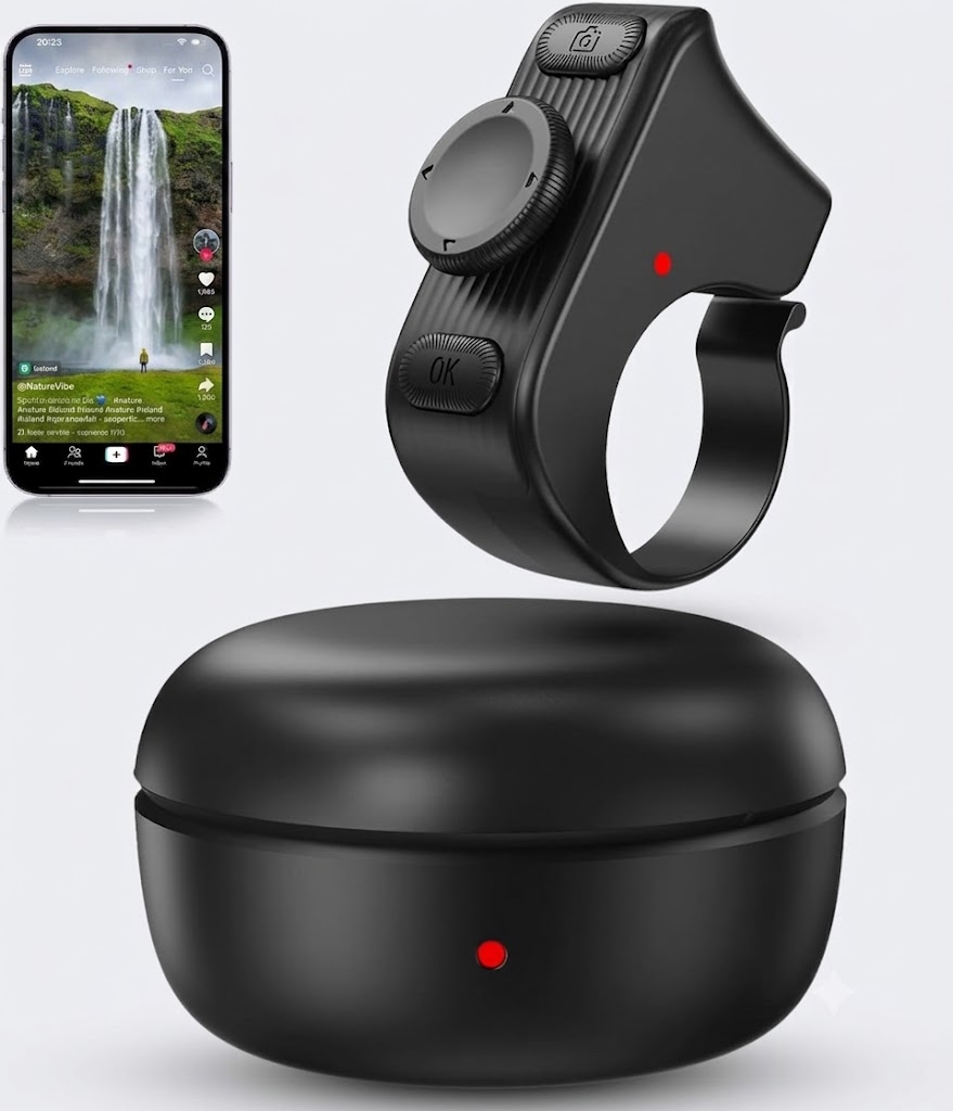 TikTok Scrolling Ring Remote Control