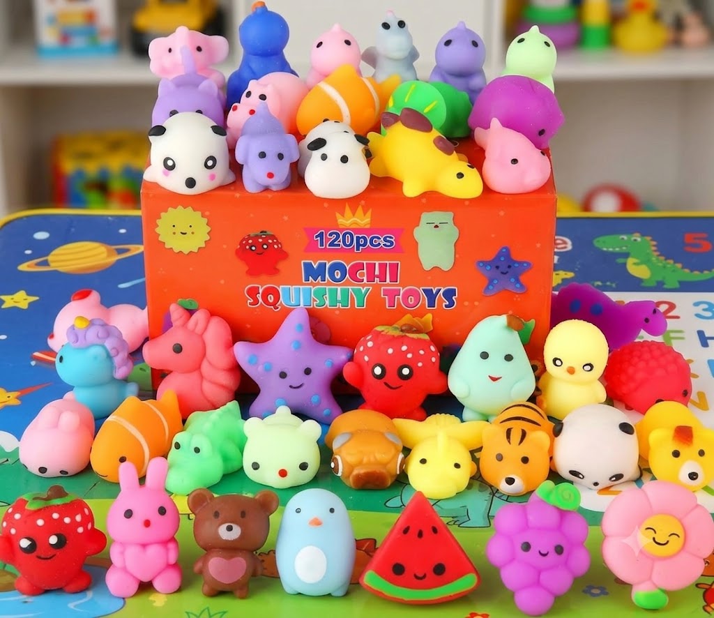 30 Pack Kawaii Mini Squishy Toys (Random)