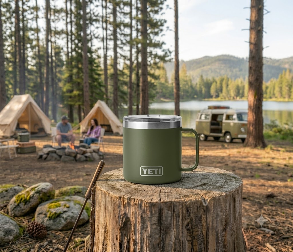 YETI Highlands Olive Mug 14 oz